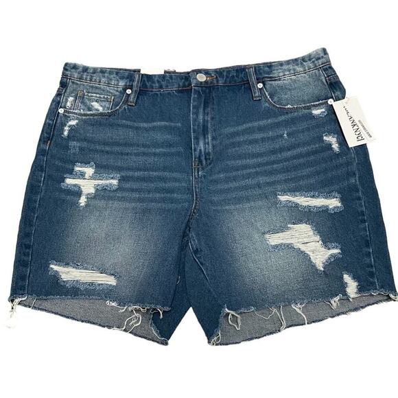 NWT BLANKNYC Jean Shorts Size 16W - Picture 1 of 6